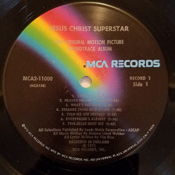Jesus Christ Superstar (The Original Motion Picture) - VG+ 2 LP Record 1973 MCA USA Original Vinyl & Booklet - Soundtrack - Shuga Records