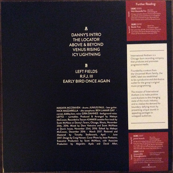 Makaya McCraven - Highly Rare - New LP Record 2017 International Anthem USA Vinyl & OBI - Chicago Jazz - Shuga Records