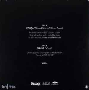 Poliça / Ohmme – Crate Diggers (30 Days In Chicago) - New 7" Single Record 2017 Discogs USA Splatter Vinyl & Numbered - Indie Rock - Shuga Records