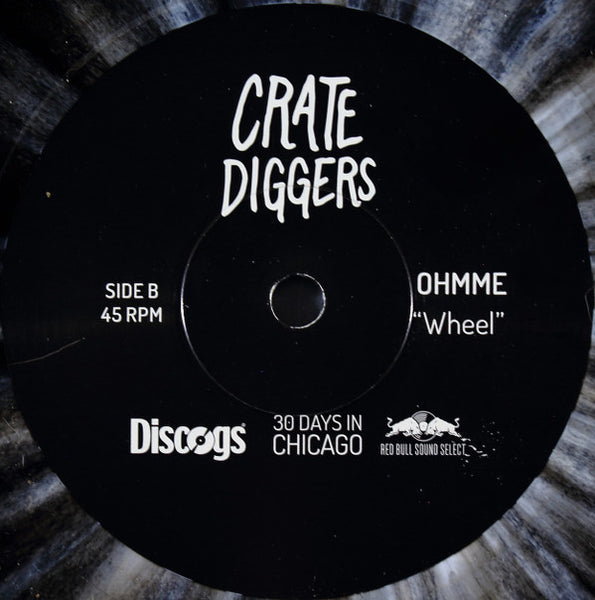 Poliça / Ohmme – Crate Diggers (30 Days In Chicago) - New 7" Single Record 2017 Discogs USA Splatter Vinyl & Numbered - Indie Rock - Shuga Records