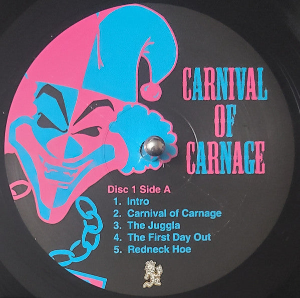 ICP / Insane Clown Posse - Carnival Of Carnage (1992) - Mint- 2 LP Record 2017 Psychopathic USA Black 180 gram Vinyl - Hardcore Hip-Hop / Horrorcore - Shuga Records
