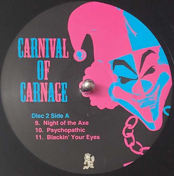 ICP / Insane Clown Posse - Carnival Of Carnage (1992) - Mint- 2 LP Record 2017 Psychopathic USA Black 180 gram Vinyl - Hardcore Hip-Hop / Horrorcore - Shuga Records