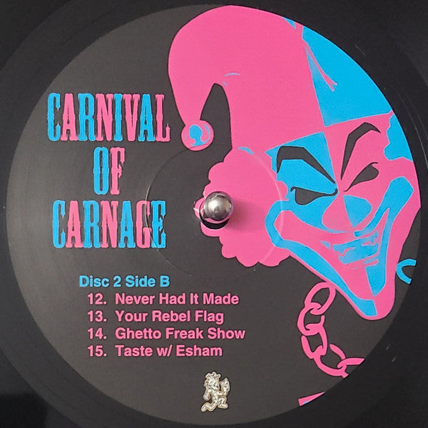 ICP / Insane Clown Posse - Carnival Of Carnage (1992) - Mint- 2 LP Record 2017 Psychopathic USA Black 180 gram Vinyl - Hardcore Hip-Hop / Horrorcore - Shuga Records