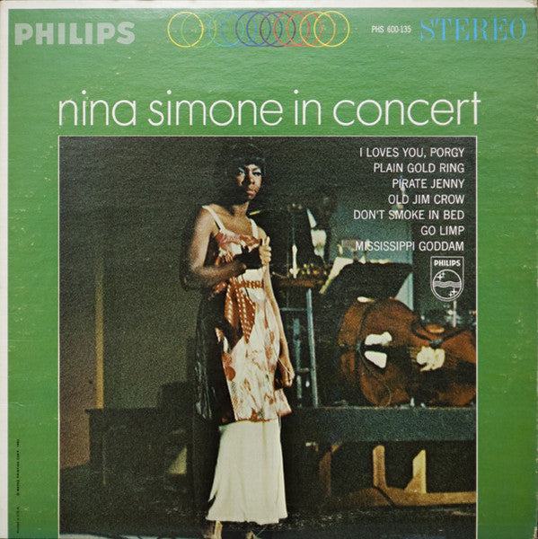 Nina Simone - In Concert(1964) - VG+ LP Record 1966 Philips USA Vinyl - Jazz / Soul-Jazz - Shuga Records