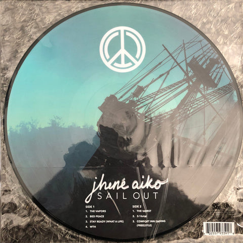 Jhené Aiko ‎– Sail Out - New LP Record 2017 Def Jam USA Picture Disc Vinyl - Pop Rap / R&B / Neo Soul