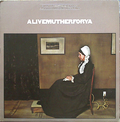 Billy Cobham, Alphonso Johnson, Steve Khan & Tom Scott - Alivemutherforya - Mint- LP Record 1978 Columbia USA Vinyl - Jazz / Fusion
