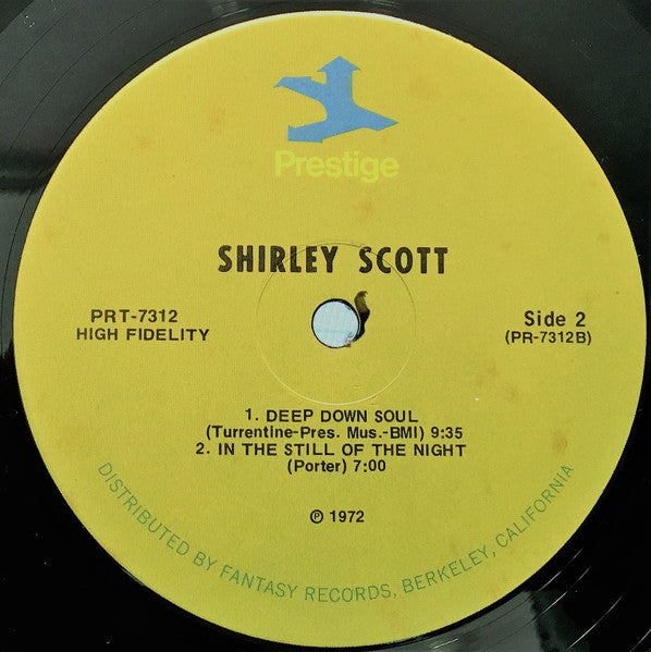 Shirley Scott & Stanley Turrentine - Soul Shoutin' (1964) - Mint- LP Record 1972 Prestige USA Vinyl - Jazz / Soul-Jazz