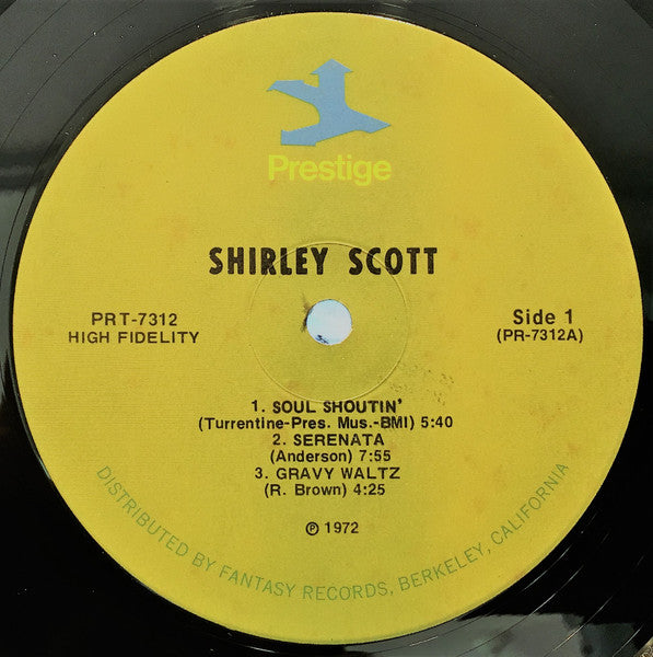 Shirley Scott & Stanley Turrentine - Soul Shoutin' (1964) - Mint- LP Record 1972 Prestige USA Vinyl - Jazz / Soul-Jazz