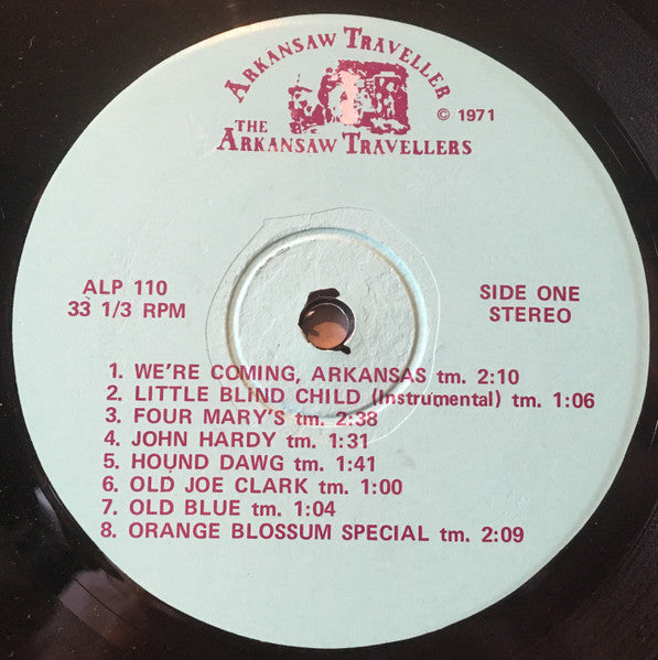 The Arkansaw Travellers - The Arkansaw Traveller Folk Theatre - VG LP Record 1973 Private Press Outsider USA Vinyl - Folk / Country / Bluegrass - Shuga Records