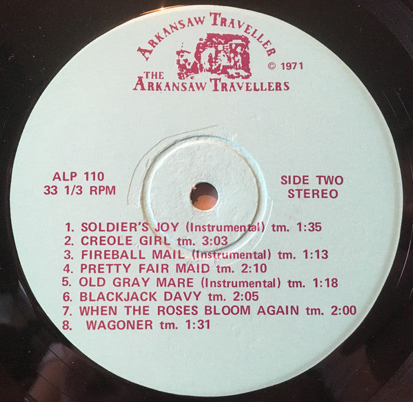 The Arkansaw Travellers - The Arkansaw Traveller Folk Theatre - VG LP Record 1973 Private Press Outsider USA Vinyl - Folk / Country / Bluegrass - Shuga Records