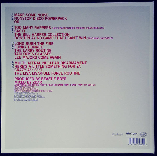 Beastie Boys - Hot Sauce Committee Part Two (2011) - New 2 LP Record 2017 Capitol Vinyl - Hip Hop - Shuga Records