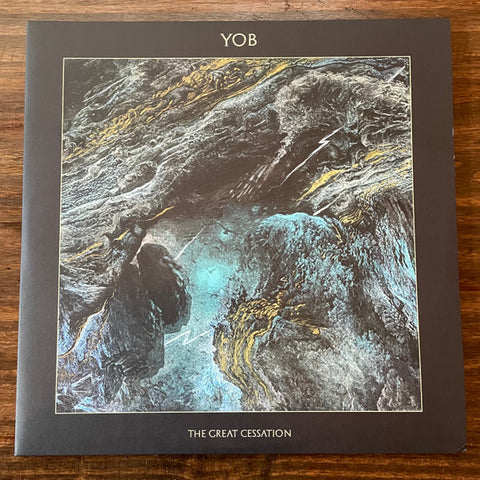 Yob - The Great Cessation (2009) - Mint- 2 LP Record 2017 Relapse USA Blue w/ Yellow & Silver Splatter Vinyl - Doom Metal - Shuga Records