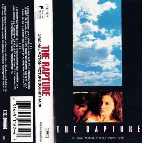 Various – The Rapture (Original Motion Picture Soundtrack) - Used Cassette 1991 Polydor Tape - Soundtrack