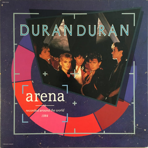 Duran Duran – Arena | Recorded Around The World 1984- VG+ LP Record 1984 Capitol USA Vinyl & Booklet - Pop Rock / New Wave / Synth-pop