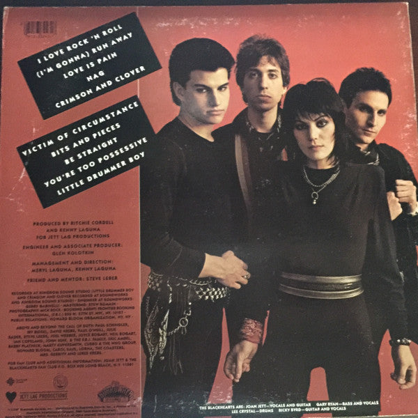 Joan Jett & The Blackhearts - I Love Rock 'N Roll - Mint- LP Record 1981 Boardwalk USA Original Vinyl in Shrink - Hard Rock - Shuga Records