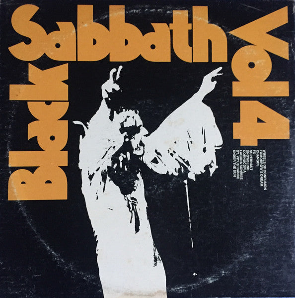 Black Sabbath - Black Sabbath Vol. 4 - VG+ LP Record 1972 Warner USA Original Green Label Vinyl - Rock / Heavy Metal - Shuga Records