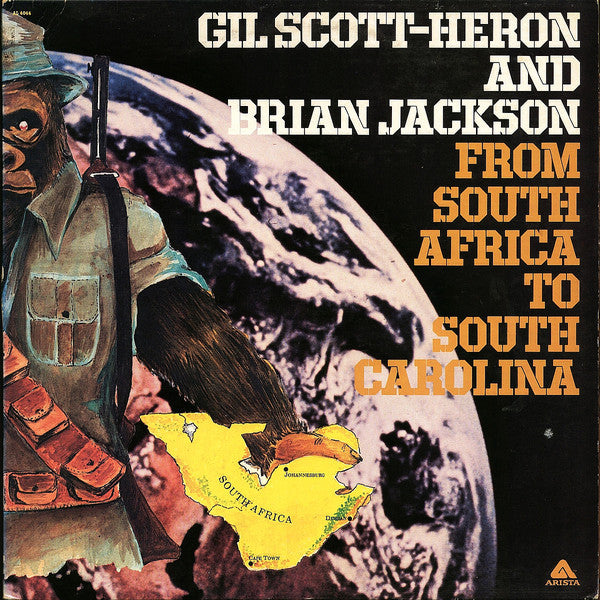 Gil Scott-Heron And Brian Jackson - From South Africa To South Carolina - Mint- LP Record 1975 Arista USA Original Vinyl - Jazz-Funk / Soul / Funk - Shuga Records