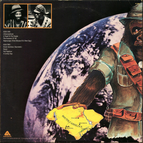 Gil Scott-Heron And Brian Jackson - From South Africa To South Carolina - Mint- LP Record 1975 Arista USA Original Vinyl - Jazz-Funk / Soul / Funk - Shuga Records
