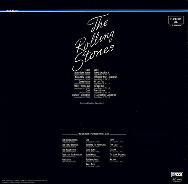 The Rolling Stones - Profile - VG+ LP Record 1979 Decca Germany Vinyl - Classic Rock / Blues Rock - Shuga Records