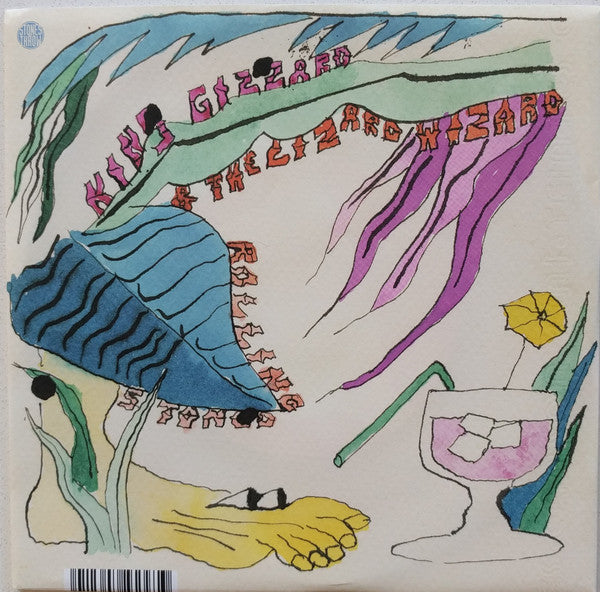 Mild High Club & King Gizzard & the Lizard Wizard - Rolling Stoned - New 7" Single Record 2018 Stones Throw Black Vinyl - Psychedelic Rock / Soft Rock - Shuga Records