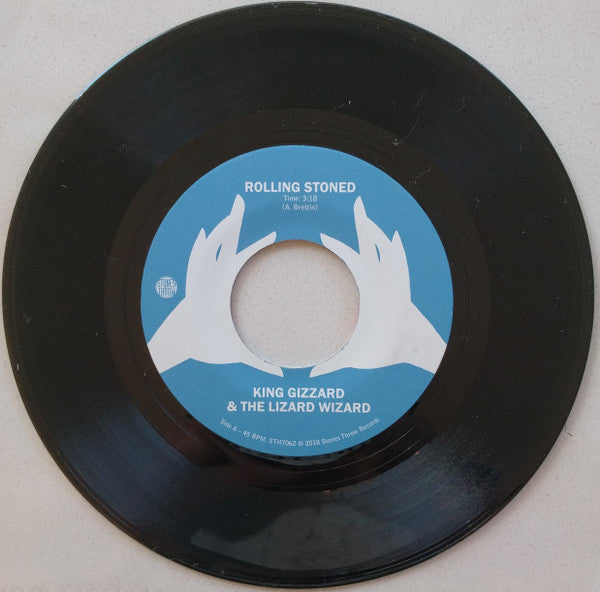 Mild High Club & King Gizzard & the Lizard Wizard - Rolling Stoned - New 7" Single Record 2018 Stones Throw Black Vinyl - Psychedelic Rock / Soft Rock - Shuga Records