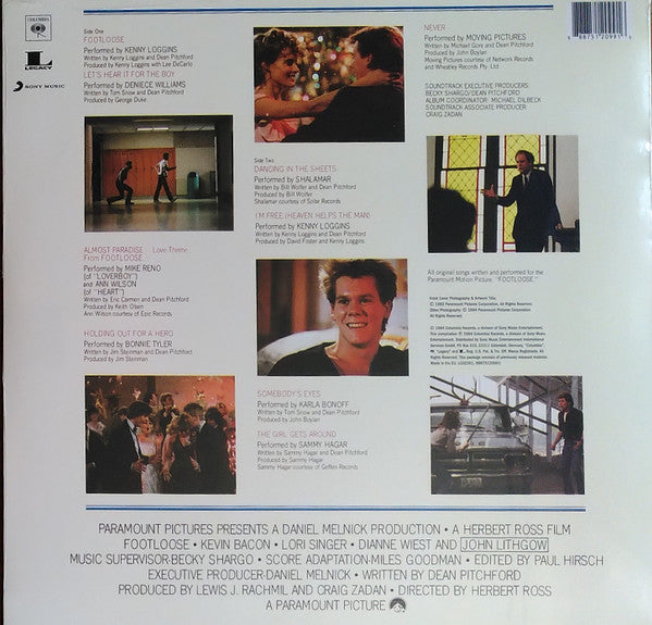 Various - Footloose: Original Motion Picture Soundtrack (1984) - New LP Record 2016 Columbia Vinyl - 80's Soundtrack - Shuga Records