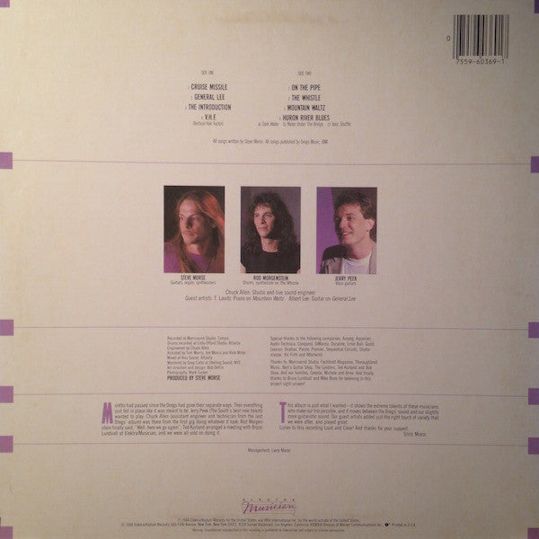 Steve Morse Band - The Introduction - Mint- LP Record 1984 Elektra Musician USA Vinyl - Prog Rock / Blues Rock - Shuga Records