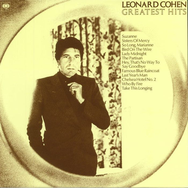 Leonard Cohen – Greatest Hits (1975) - Mint- LP Record 2018 180 gram Vinyl & Insert - Rock / Folk Rock - Shuga Records