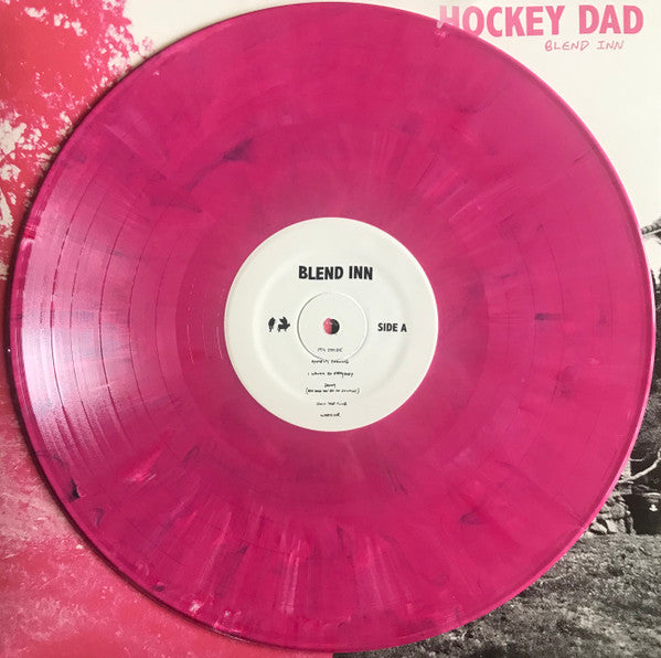 Hockey Dad ‎– Blend In - Mint- LP Record Kanine 2018 USA Pink Vinyl - Garage Rock / Indie Rock - Shuga Records