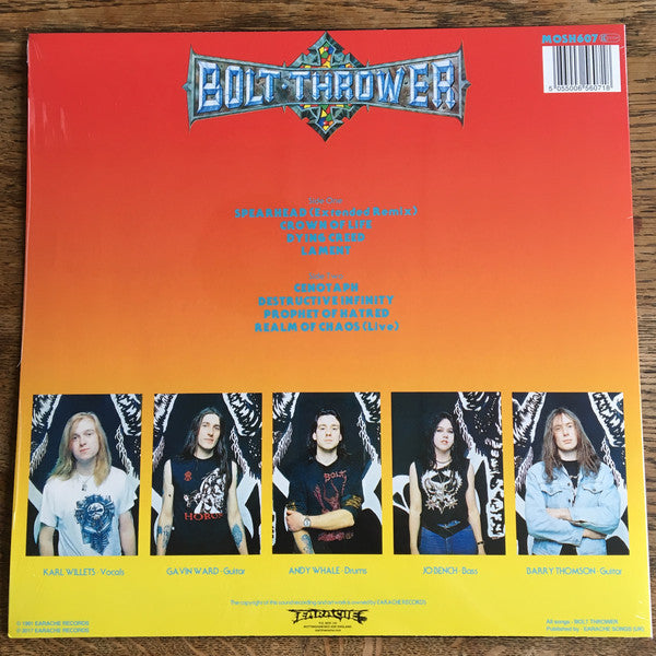 Bolt Thrower - Spearhead / Cenotaph (2018) - Mint- LP Record 2020 Earache UK Vinyl - Death Metal - Shuga Records