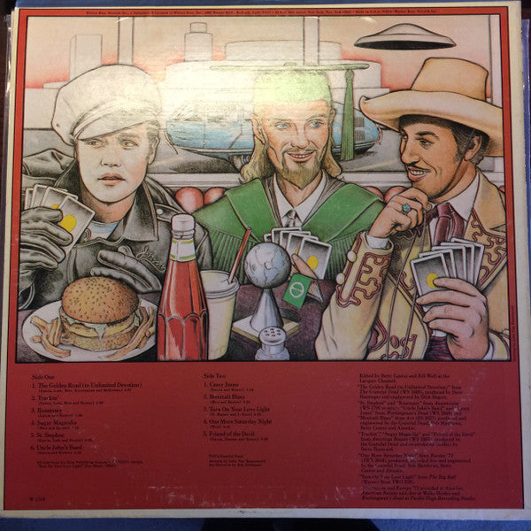 The Grateful Dead ‎– The Best Of The Grateful Dead: Skeletons From The Closet - VG+ (VG- low grade cover) LP Record 1974 Warner USA Original Vinyl - Classic Rock / Psychedelic Rock / Folk Rock - Shuga Records