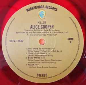 Alice Cooper - Killer (1971) - New LP Record 2018 Warner Mispress w/ Easy Action Red/Black Vinyl - Classic Rock - Shuga Records