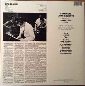 Stan Getz / Joao Gilberto Featuring Antonio Carlos Jobim - Getz / Gilberto (1964) - Mint- LP Record 2022 Verve 180 gram Vinyl - Jazz / Latin / Bossa Nova