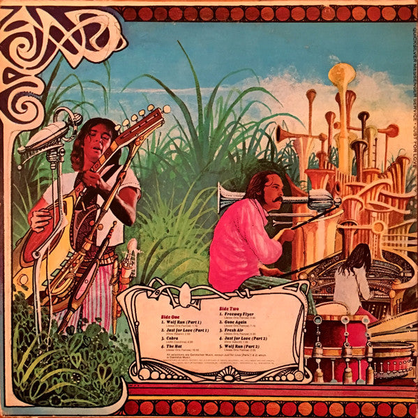 Quicksilver Messenger Service - Just For Love - VG LP Record 1970 Capitol USA Vinyl - Psychedelic Rock / Classic Rock - Shuga Records