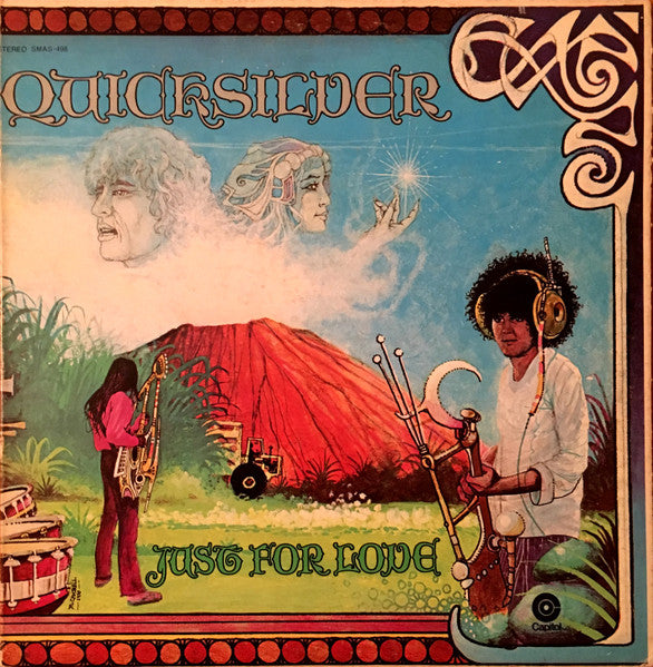 Quicksilver Messenger Service - Just For Love - VG LP Record 1970 Capitol USA Vinyl - Psychedelic Rock / Classic Rock - Shuga Records