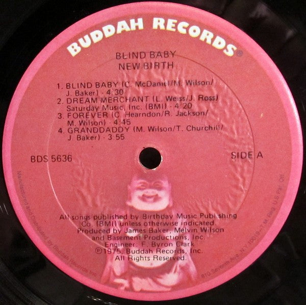 The New Birth - Blind Baby - VG+ LP Record 1975 Buddah USA Original Vinyl - Funk / Soul - Shuga Records
