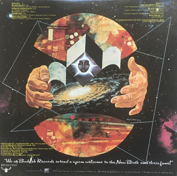 The New Birth - Blind Baby - VG+ LP Record 1975 Buddah USA Original Vinyl - Funk / Soul - Shuga Records