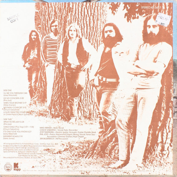 Jake Jones - Different Roads - Mint- LP Record 1971 Kapp Musicland USA Vinyl - Prog Rock / Psychedelic