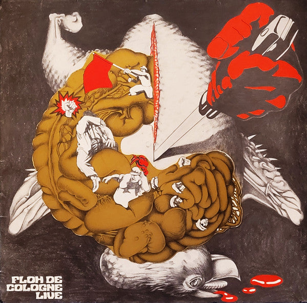 Floh De Cologne - Rockoper Profitgeier - VG+ LP Record 1971 Ohr Germany Original Vinyl, Gimick Cover & "Rockoper" Missing on Cover - Krautrock / Psychedelic Rock / Political - Shuga Records