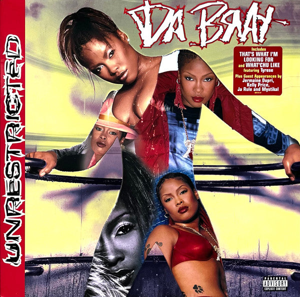 Da Brat - Unrestricted - VG+ 2 LP Record 2000 So So Def USA Original Vinyl - Hip Hop