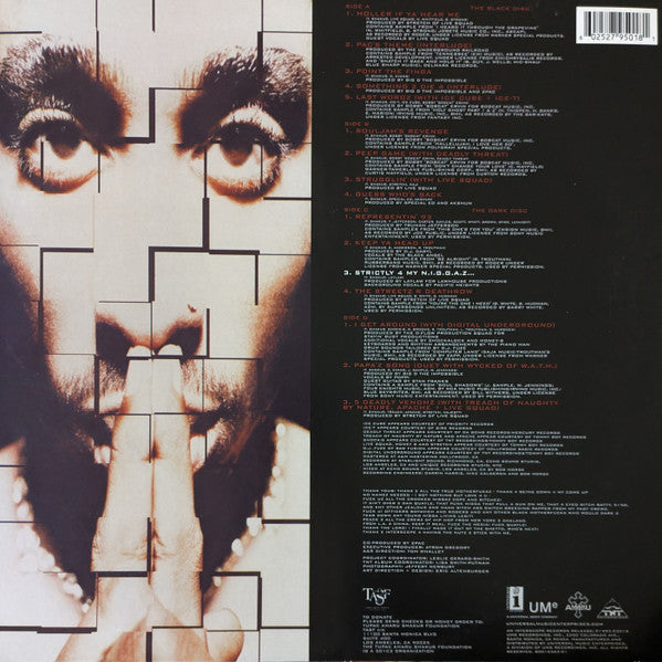 2Pac - Strictly 4 My N.I.G.G.A.Z... (1993) - Mint- 2 LP Record 2018 Interscope Vinyl - Hip Hop - Shuga Records