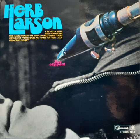 Herb Larson ‎– Sax Appeal - VG+ LP Record 1969 Command ABC USA Vinyl - Jazz / Easy Listening