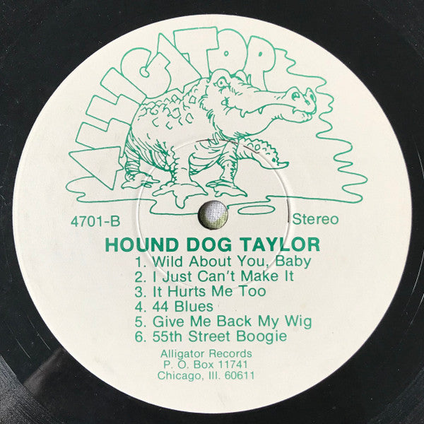 Hound Dog Taylor & The House Rockers - Hound Dog Taylor & The House Rockers (1971) - VG+ LP Record 1978 Alligator USA Vinyl - Chicago Blues / Electric Blues - Shuga Records