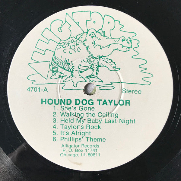 Hound Dog Taylor & The House Rockers - Hound Dog Taylor & The House Rockers (1971) - VG+ LP Record 1978 Alligator USA Vinyl - Chicago Blues / Electric Blues - Shuga Records
