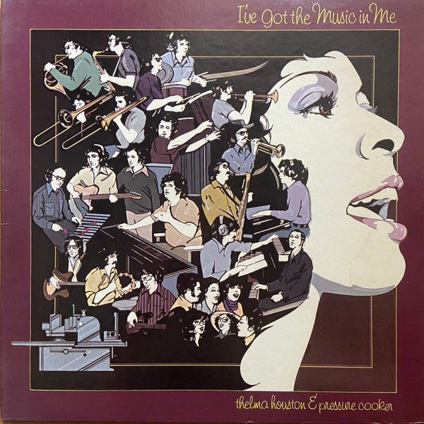 Thelma Houston & Pressure Cooker - I've Got The Music In Me - VG+ LP Record 1975 Sheffield Lab Direct-To-Disk Audiophile Japan/USA Vinyl - Soul / Funk / R&B - Shuga Records