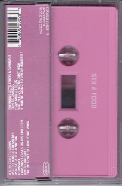 Unknown Mortal Orchestra - Sex & Food - New Cassette 2018 Jagjaguwar Pink Tape - Psychedelic Rock / Experimental - Shuga Records