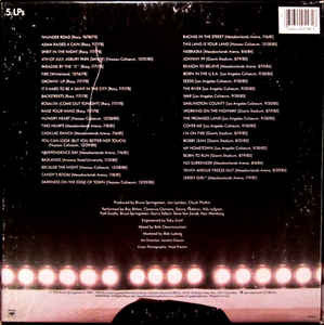 Bruce Springsteen & The E-Street Band - Live / 1975-85 - VG+ 5 LP Record Box Set 1986 Columbia USA Vinyl & Book - Classic Rock / Pop Rock - Shuga Records