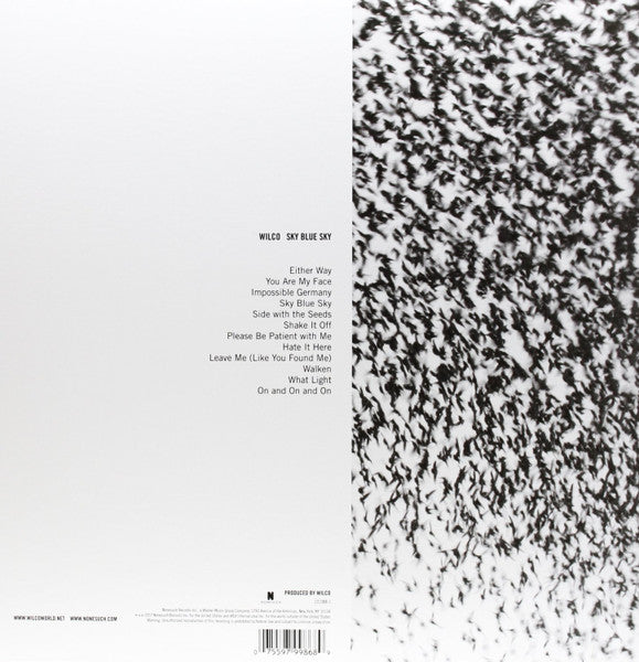 Wilco - Sky Blue Sky - Mint- (VG+ cover) 2 LP Record 2007 Nonesuch USA 180 gram Vinyl & Insert - Alternative Rock
