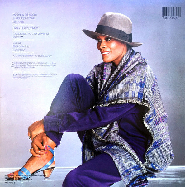 Dionne Warwick - Finder Of Lost Loves - Mint- 1985 USA Soul - Shuga Records