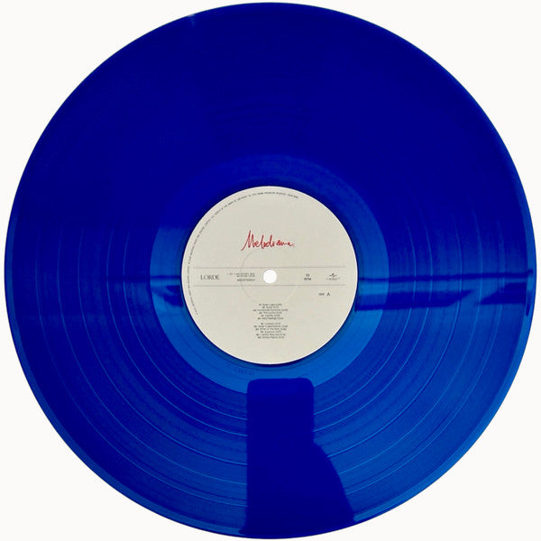 Lorde - Melodrama - Mint- LP Record 2018 UMG 1st Press RARE Blue 180 gram Vinyl, Booklet & 6x Photo Inserts - Indie Pop - Shuga Records